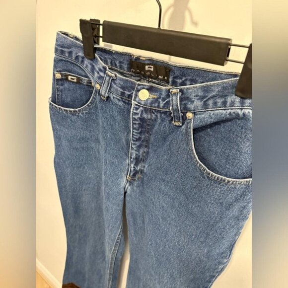 VINTAGE GASOLINE BRAND HIGHRISE BOHO JEANS - Picture 3 of 8